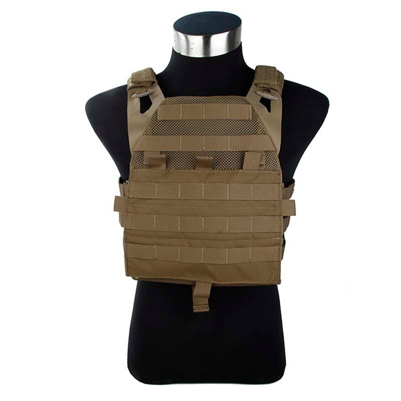 TMC Tactical Vest Lightweight Black JPC2.0 Tactical Vest Jump