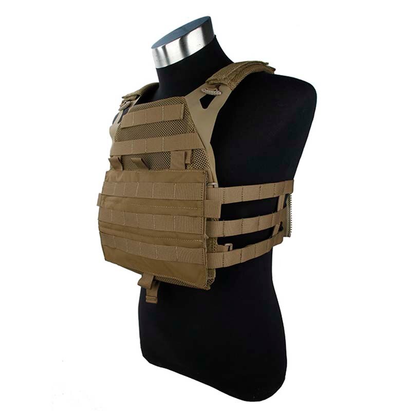 TMC Tactical Vest Lightweight Black JPC2.0 Tactical Vest Jump