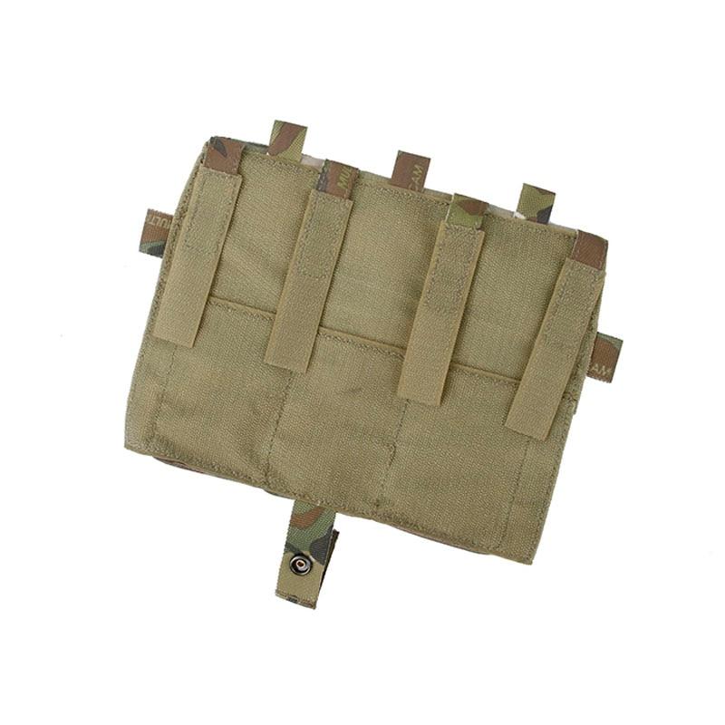 TMC Molle M4 TRIPLE MAG Pouch Multicam Bag for Tactical AVS Vest