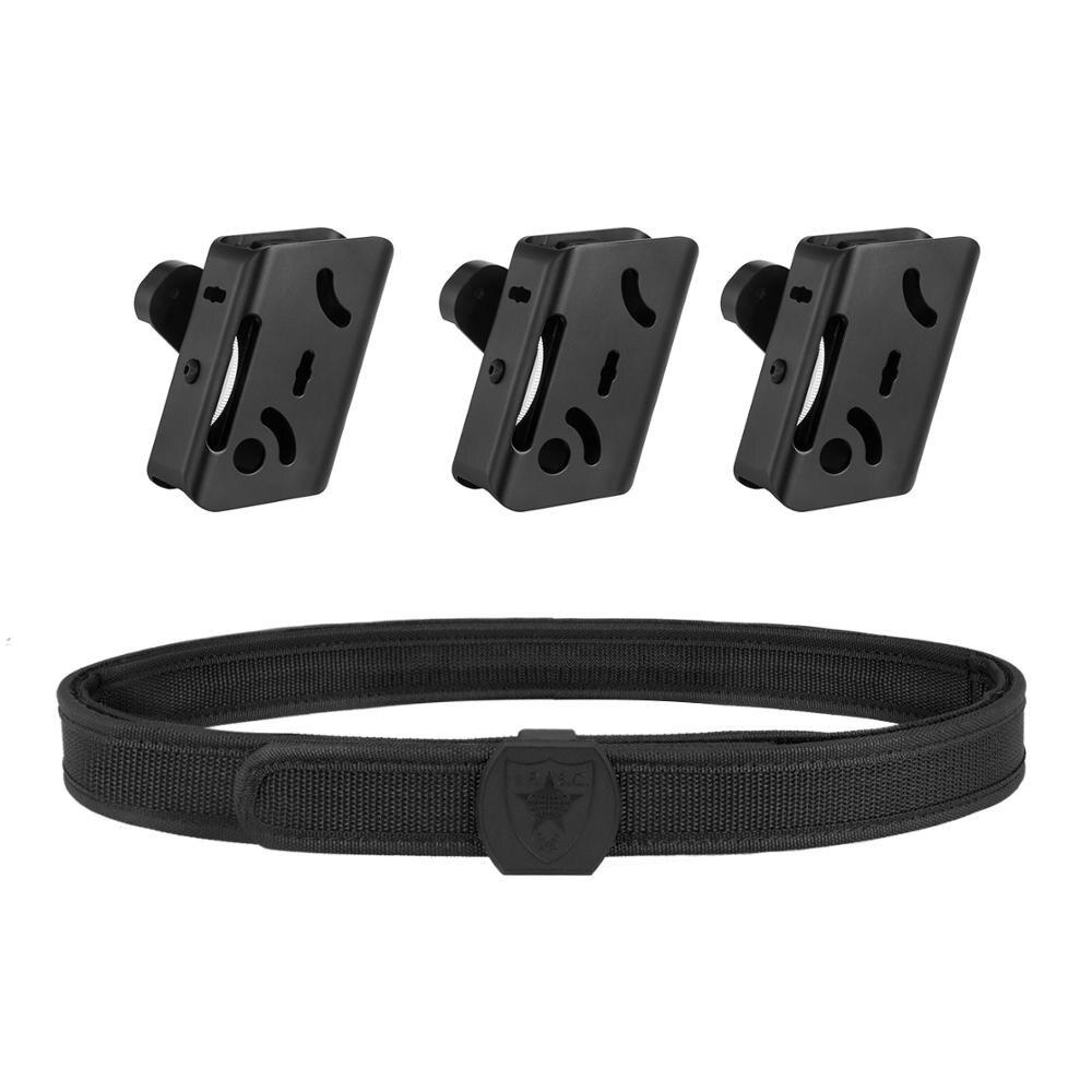 IPSC Aluminum Magazine Pouch Multi Angle Adjustment IPSC Tactical Belt Combine Set FMA Tactical Gear