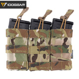 Tactical Airsoft Triple Mag Pouch MOLLE Modular 5.56.223 Magazine Pouch