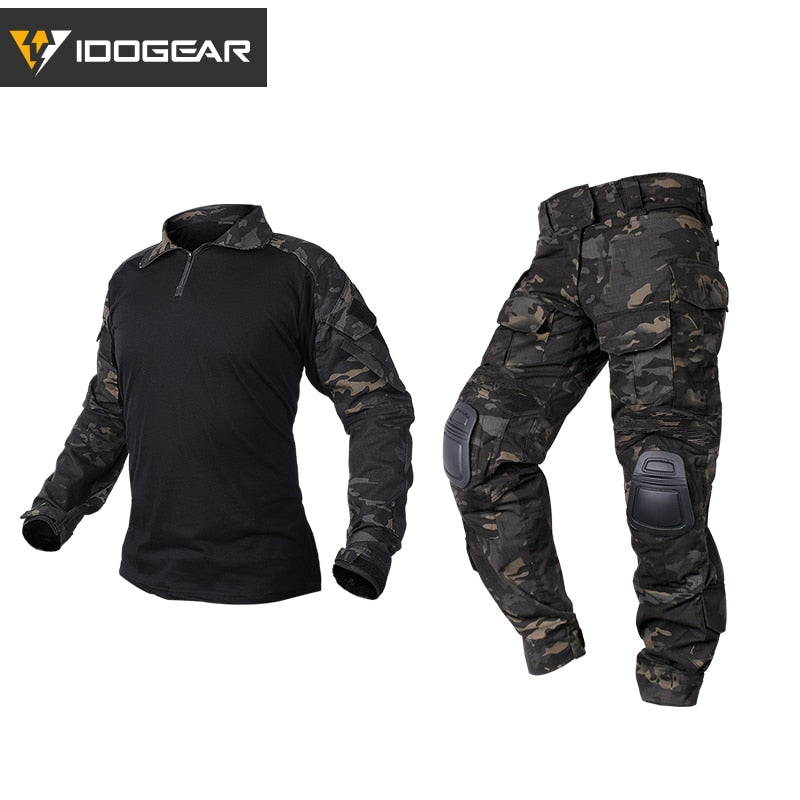Multicam black bdu top
